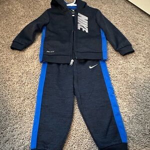 Nike Navy and Blue Jogger Set